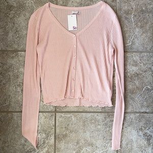 Cute Pink Button Down